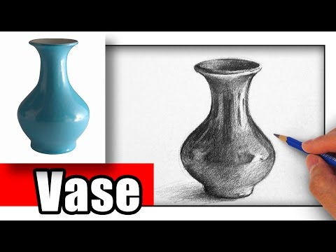 Video: How To Draw A Vase With A Pencil