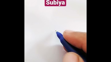 Subiya Name Signature Request done