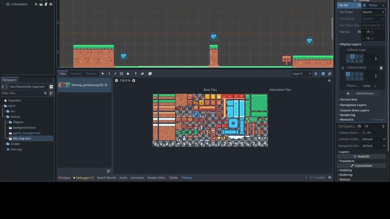 Swap Tilemap Tile for Object Using a Script in Godot - YouTube