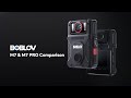 What are distinctions between boblov m7 and m7 pro
