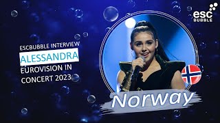 🇳🇴 Alessandra speaks to ESCBubble about "Queen Of Kings" / Eurovision 2023 Norway