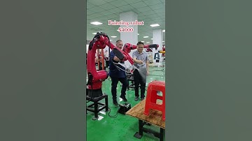 Painting robot  #Sixaxisrobot #paintingrobot #industrialrobot