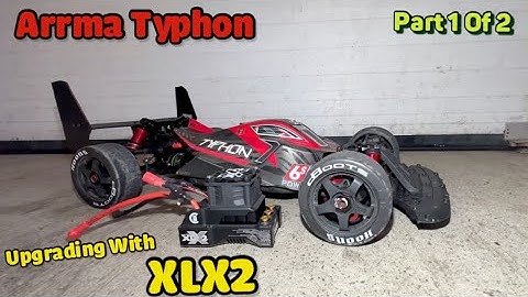 arrma typhon gets  XLX2  for speed RUNs