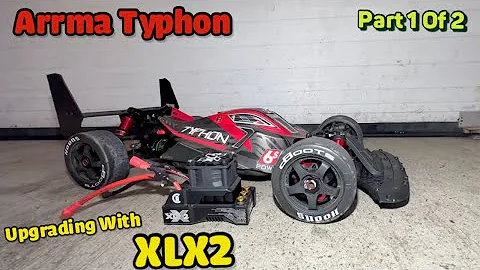 arrma typhon gets  XLX2  for speed RUNs