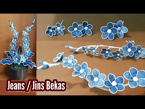 Video: Cara Membuat Mawar Dari Jeans Lama Dengan Tangan Anda Sendiri