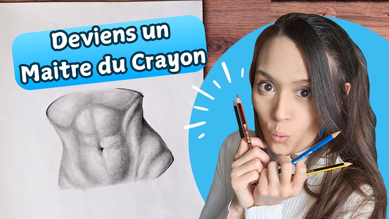 Comment Bien MÉLANGER les Crayons Graphite - Technique de PRO Expliquée ✨