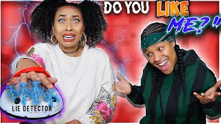 Asking My Best friend If She Has A CRUSH On Me😍 (Extreme LIE Detector Test)