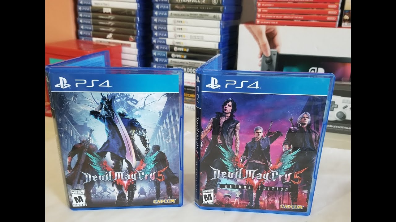  Devil May Cry 5 Deluxe Edition - PlayStation 4 Deluxe