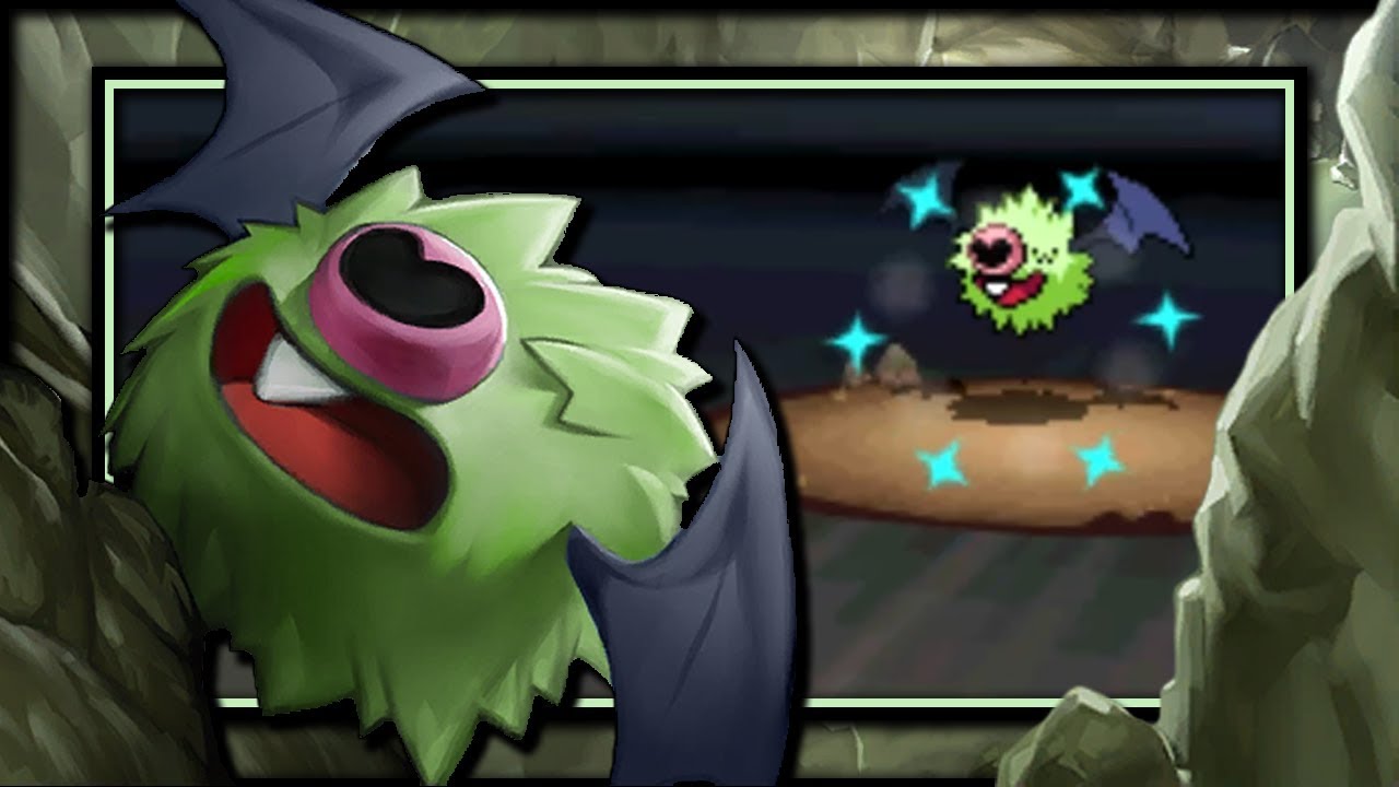 LIVE!! Shiny Woobat flipping and snorting after 1,004 REs (Ph2) - Pokemon White 2