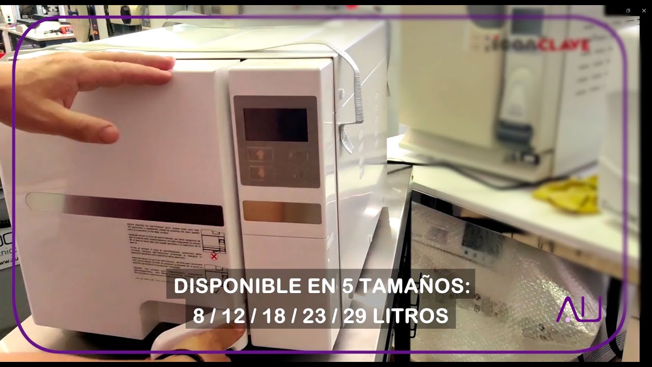 Cómo instalar autoclave Icanclave. Uso y funcionamiento. YouTube