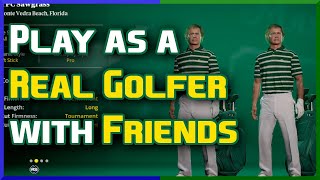 PGA Tour: Road to the Masters - How To Change Your Golfer In Quick Play with Friends