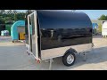 Erzodapizza trailer customized food trailer 280x200x240cm