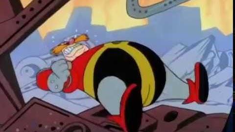 AoStH - Dr. Robotnik is crying because he fell and he can