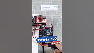 Joystick-Controlled Tetris with Arduino Nano ESP32! #arduino #techretro #arduinoproject