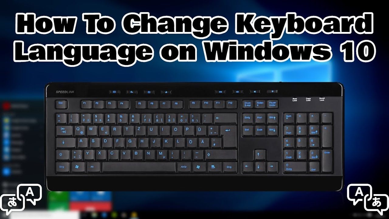 change keyboard language key combination