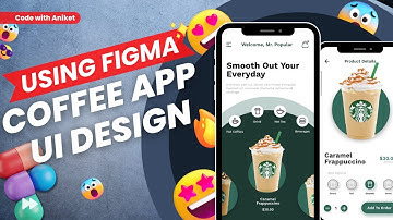 Creating a Stunning Coffee App UI Design in Figma - Step-by-Step Tutorial | Code With Aniket