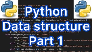 Python Data Structure PART 1