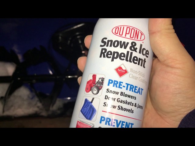Dupont Teflon Snow and Ice repellent