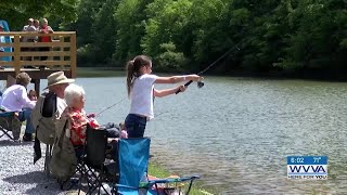 Annual 'Fishing Rodeo' lets kids fish for free at Pinnacle Rock State Park