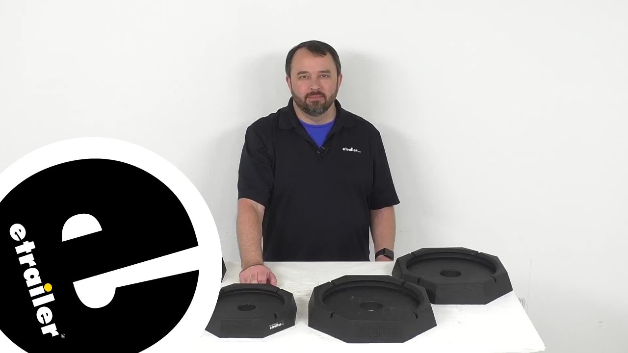 etrailer | Review of SnapPad RV Jack Pads - XTRA XL Plus Jack Pads 9 And 12 Inch Feet - SP54FR74