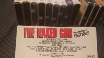 My Paramount Home Entertainment VHS Collection Update 2021 Edition Part Four