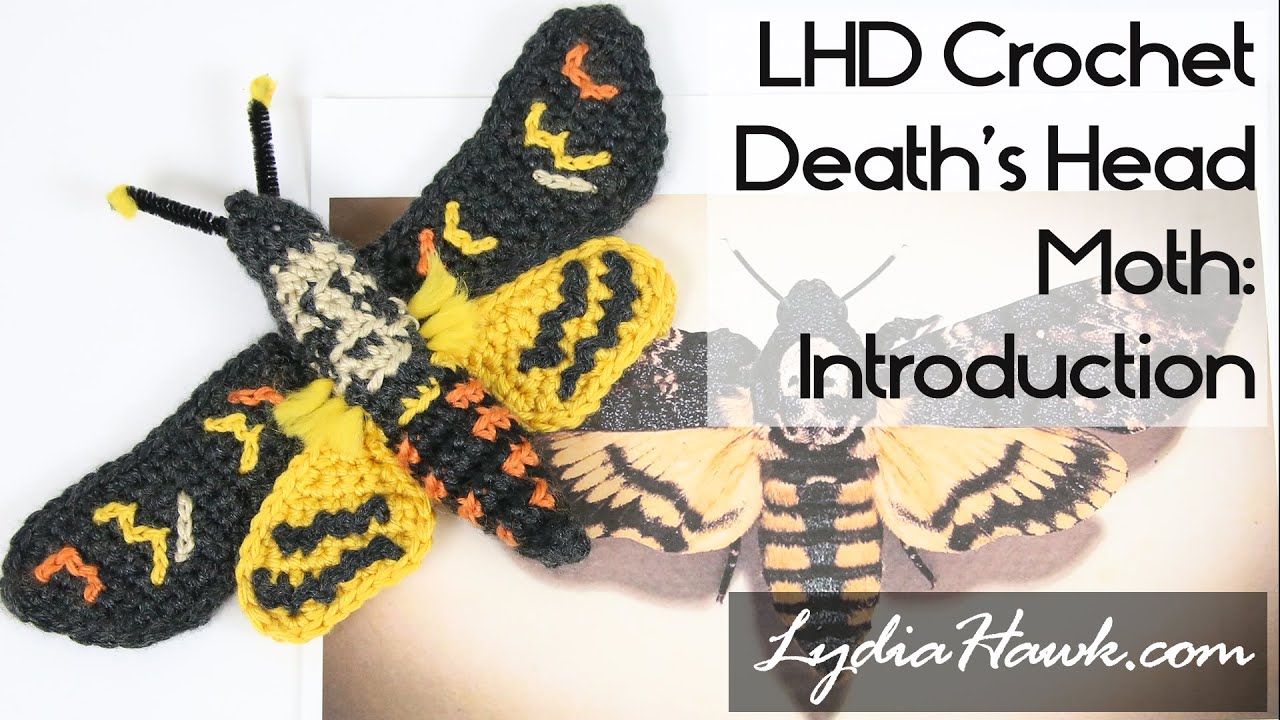 Death Moth Crochet Pattern