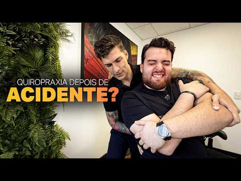 This patient almost broke his spine, which was repaired with chiropractic.