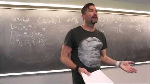 Particle Physics Topic 7: Spinors I