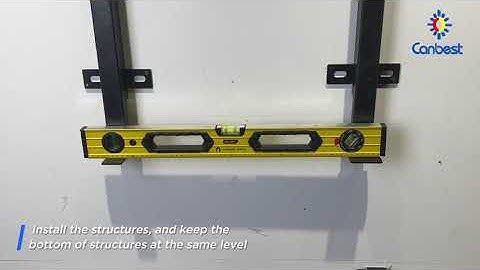 Wall Mounted Video Guidance-- How to Do Wall Mounted Installation of FIS Pro Indoor LED Screen