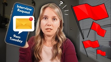 8 Major Red Flags In a Job Interview 🚩