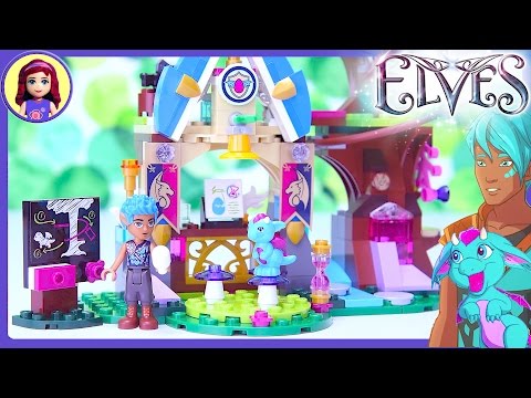 LEGO Elves Elvendale School of Dragons Build Review Silly Play – Kids Toys