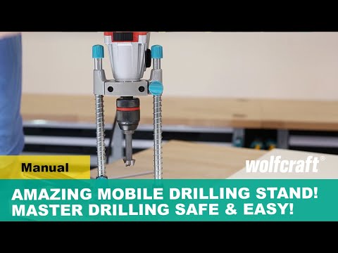 Amazing Mobile Drilling Stand! Master Drilling Safely & Easily!