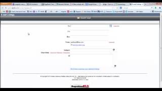 MLS Searches eMailing & Saving Searches