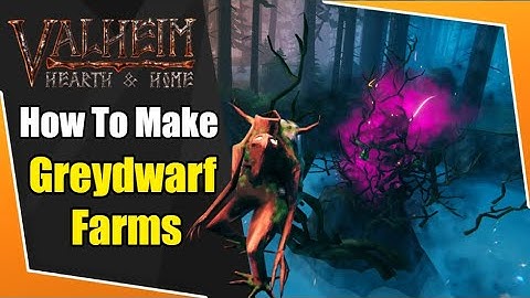 EASIEST Way to get Resin, Stones, Wood and Greydwarf Eye | #ValheimFarm