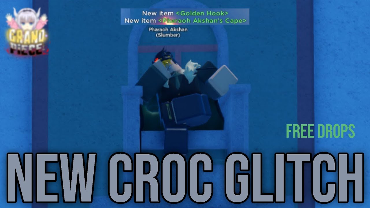 GPO] How To Glitch The Crocodile Boss On GPO  Roblox Grand Piece Online  (Crocodile Farming Method) 