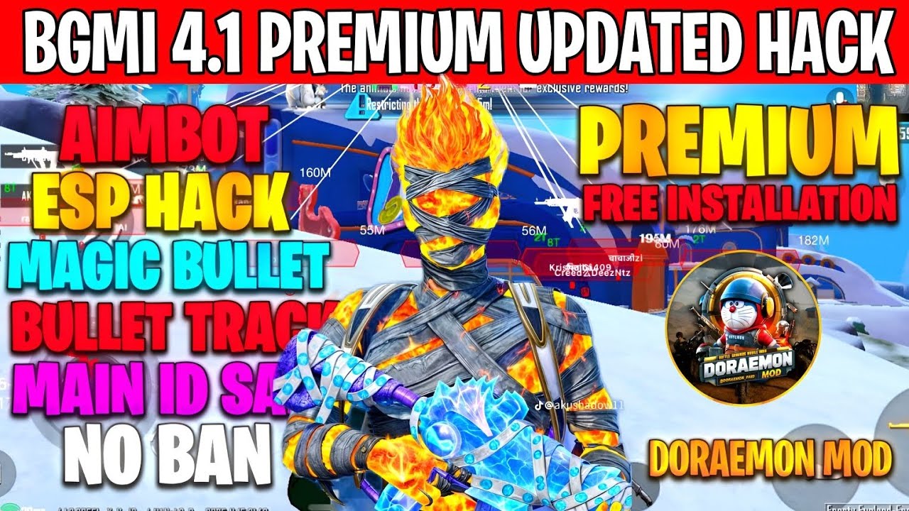 BGMI HACK 4.1 | BGMI 4.1 MOD APK | BGMI ESP HACK | BGMI NEW HACK TODAY | HOW TO HACK BGMI HACK