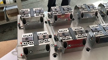 Clamping solution with Tandem Schunk vice