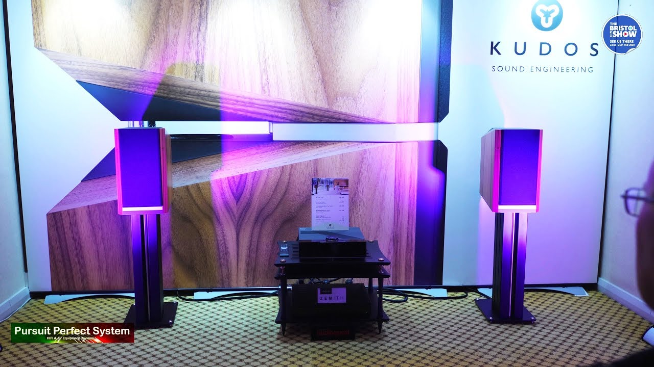 Kudos Audio Titan 505 Linn Selekt DSM Innuos Audioquest Quadraspire @ Bristol HiFi Show 2019