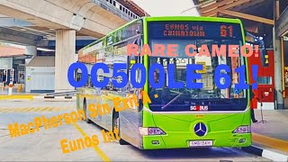 SMB 134 H [GBDEP 975] on Service 61! (RARE CAMEO) {MERCEDES-BENZ OC500LE}