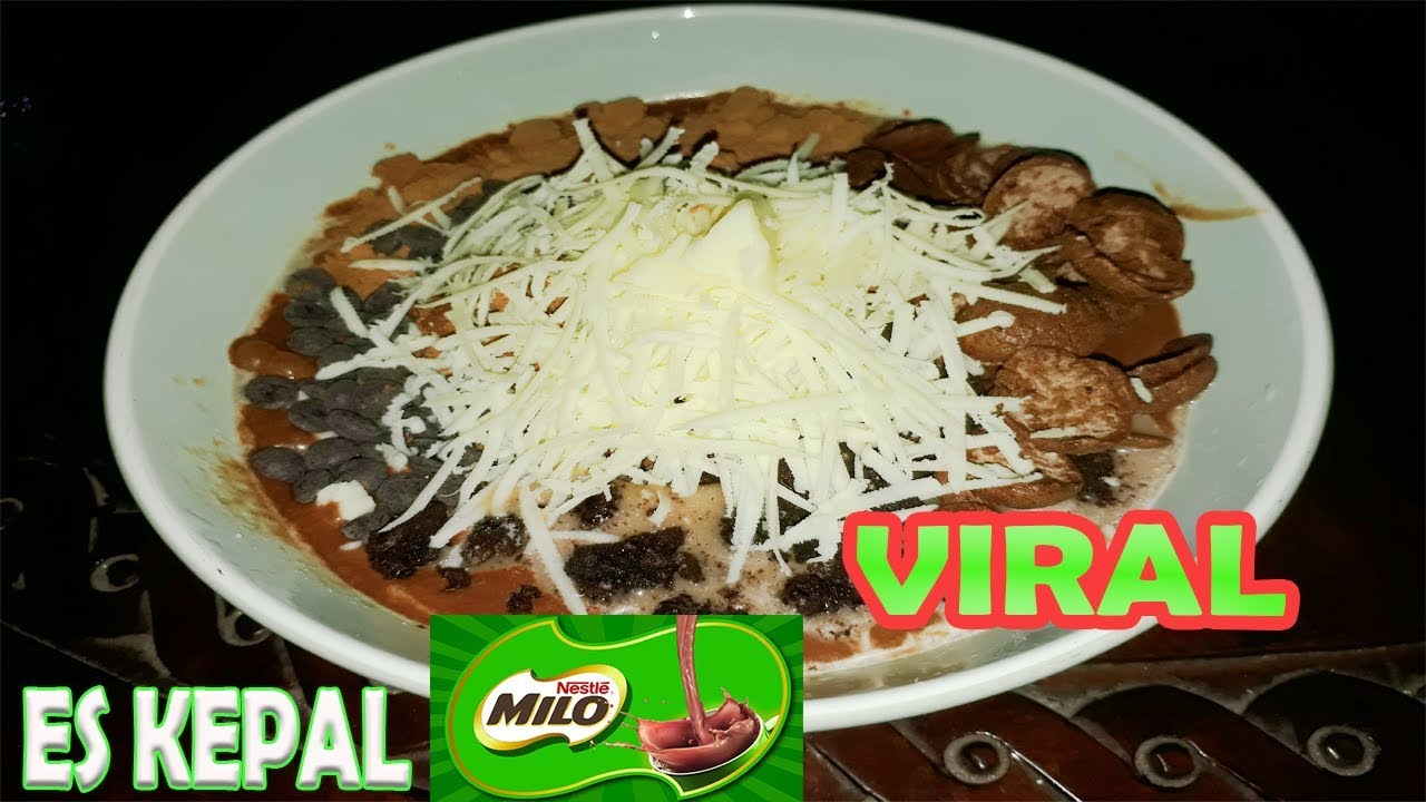 RESEP CARA MEMBUAT ES KEPAL MILO VIRAL RESEPI AIS KEPAL MILO