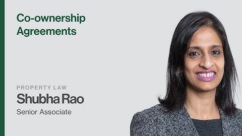Co-ownership Agreements