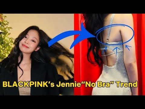 BLACKPINK's Jennie Flaunts Her Sexy Figure By Taking On The “No Bra” Trend  