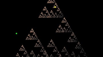 Fractal Generating Random Walk - Three Divisors