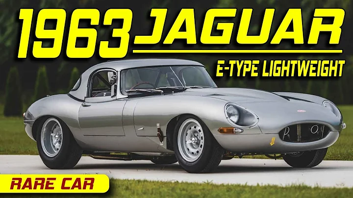 RARE CAR | The 1963 Jaguar E-Type Lightweight – A True Racing Legend! 🏁🔥