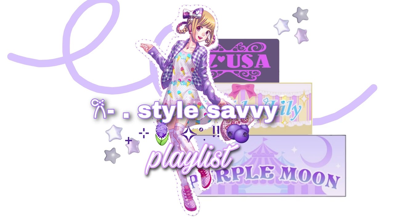 ✧.* running a virtual boutique- style savvy playlist 🎀