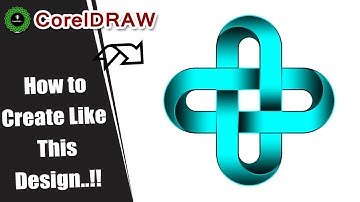 Learn 3d Gradient Logo Design in CorelDraw Tutorial: with THIS Technique!  @bhattigraphic745​