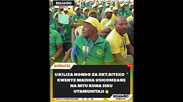 USIGOMBANE NA MTU KWENYE MAISHA IPO SIKU UTAMUITAJI SIKILIZA NONDO ZA DKT BITEKO 