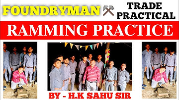 FOUNDRYMAN TRADE Raming Practice || #foundryman #trade #practical video #skillindia  #itipractical
