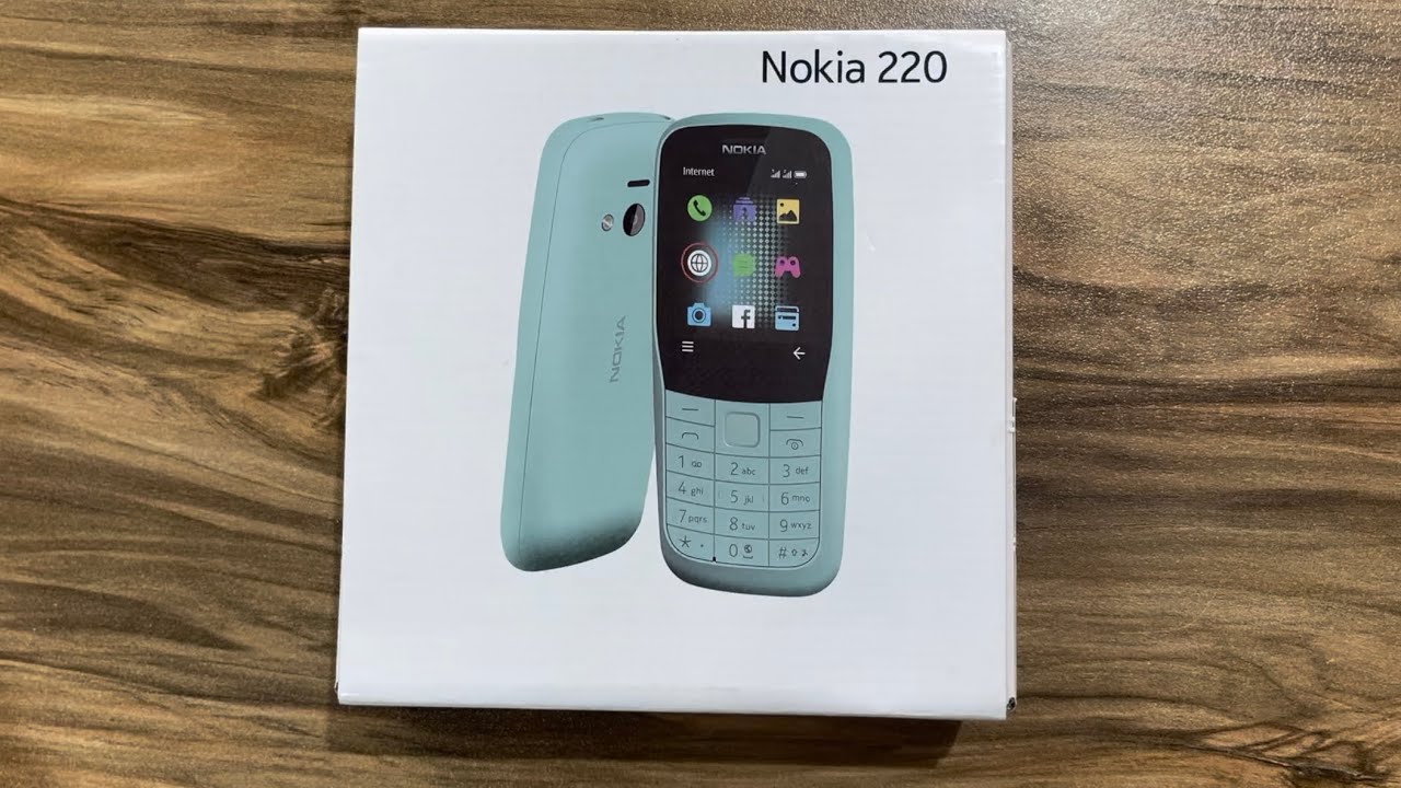 New Nokia 220 Blue