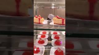 Delicious desserts on the Norwegian Getaway cruise